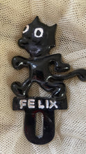 Load image into Gallery viewer, Felix the Cat Licence Plate Topper License Hot Rod Automobilia