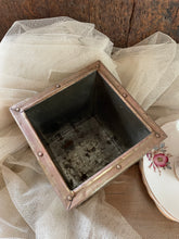 Load image into Gallery viewer, Antique Tea Caddy Lead Lined Victorian Tea Storage
