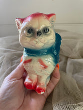 Load image into Gallery viewer, Chalkware Carnival Cat Chalk Ware Sideshow Prize