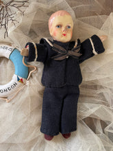 Load image into Gallery viewer, Sailor Doll Cruise Line Steam Ship Souvenir