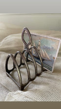 Load image into Gallery viewer, Toast Rack Vintage Silver Plated Breakfast
