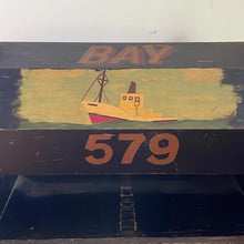 Load image into Gallery viewer, Unique Lottery Prize Barrel Folk Art Tombola Buffaloes