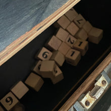 Load image into Gallery viewer, Unique Lottery Prize Barrel Folk Art Tombola Buffaloes