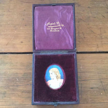 Load image into Gallery viewer, Antique Miniature Portrait Adolphe Beau