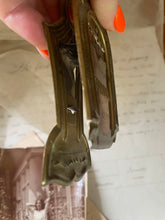 Load image into Gallery viewer, Antique Brass Paperclip Advertising Promotional Item
