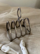 Load image into Gallery viewer, Toast Rack Vintage Silver Plated Breakfast
