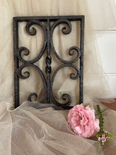 Load image into Gallery viewer, Wrought Iron Panel Decorative Architectural Salvage

