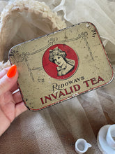 Load image into Gallery viewer, Collectible Invalid Tea Tin Antique
