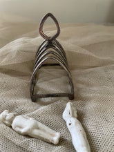 Load image into Gallery viewer, Toast Rack Vintage Silver Plated Breakfast
