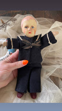 Load image into Gallery viewer, Sailor Doll Cruise Line Steam Ship Souvenir
