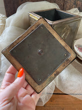 Load image into Gallery viewer, Antique Tea Caddy Lead Lined Victorian Tea Storage
