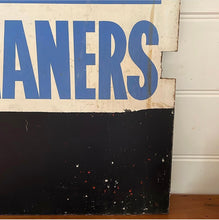 Load image into Gallery viewer, Vintage Dry Cleaners Sign
