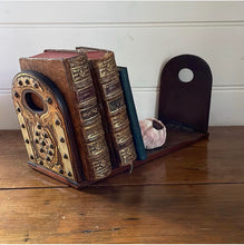 Load image into Gallery viewer, Victorian-era Expanding Book Slide Shelf
