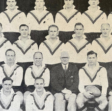 Load image into Gallery viewer, Photograph of the 1946 English Rugby League Team Vintage Sports Photography
