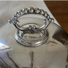 Load image into Gallery viewer, Antique Silver Plated Food Cover Cloche
