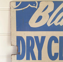 Load image into Gallery viewer, Vintage Dry Cleaners Sign
