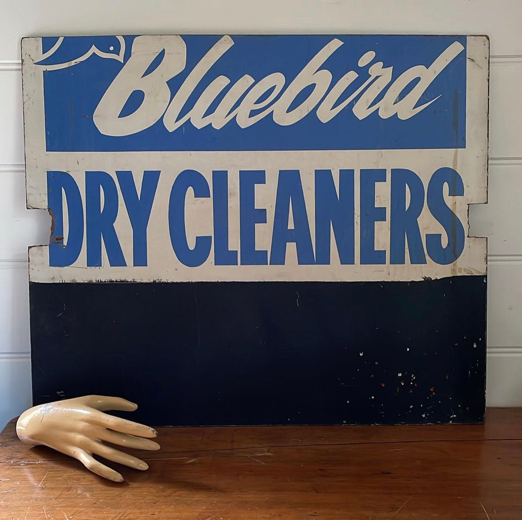 Vintage Dry Cleaners Sign