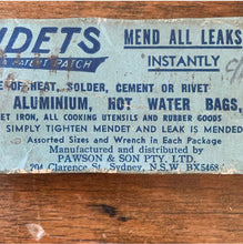 Load image into Gallery viewer, Mendets Leak Mending Outfit Vintage Repair Kit
