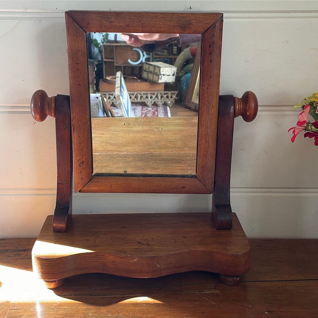 Antique Australian Timber Dressing Mirror