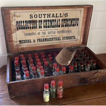 Load image into Gallery viewer, Antique Chemical Specimens Southall’s Teaching Aid
