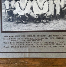 Load image into Gallery viewer, Photograph of the 1946 English Rugby League Team Vintage Sports Photography
