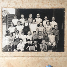 Load image into Gallery viewer, Vintage School Photo Class Photograph Black and White Photography
