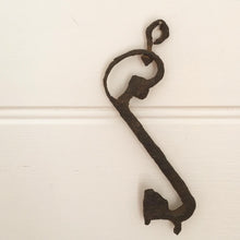 Load image into Gallery viewer, Antique Forged Iron Hook
