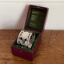 Load image into Gallery viewer, Vintage Silver Plate Serviette Napkin Ring with Fitted Case
