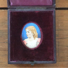 Load image into Gallery viewer, Antique Miniature Portrait Adolphe Beau
