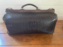 Load image into Gallery viewer, Tram Driver’s Bag Leather Gladstone Bag
