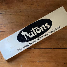 Load image into Gallery viewer, Vintage Patons Wool Sign Shop Display Advertising
